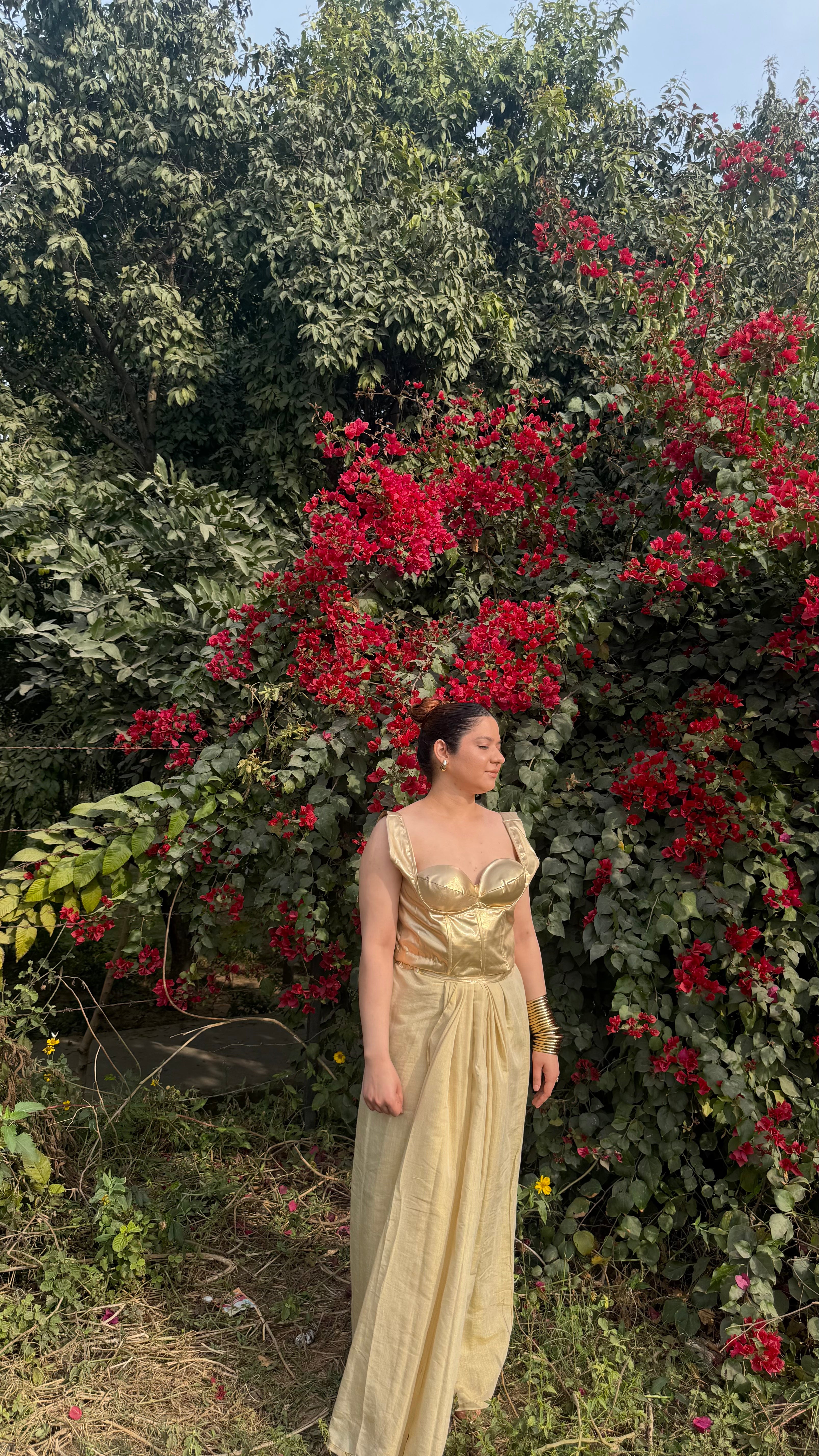 Suvarna Corset Skirt Set