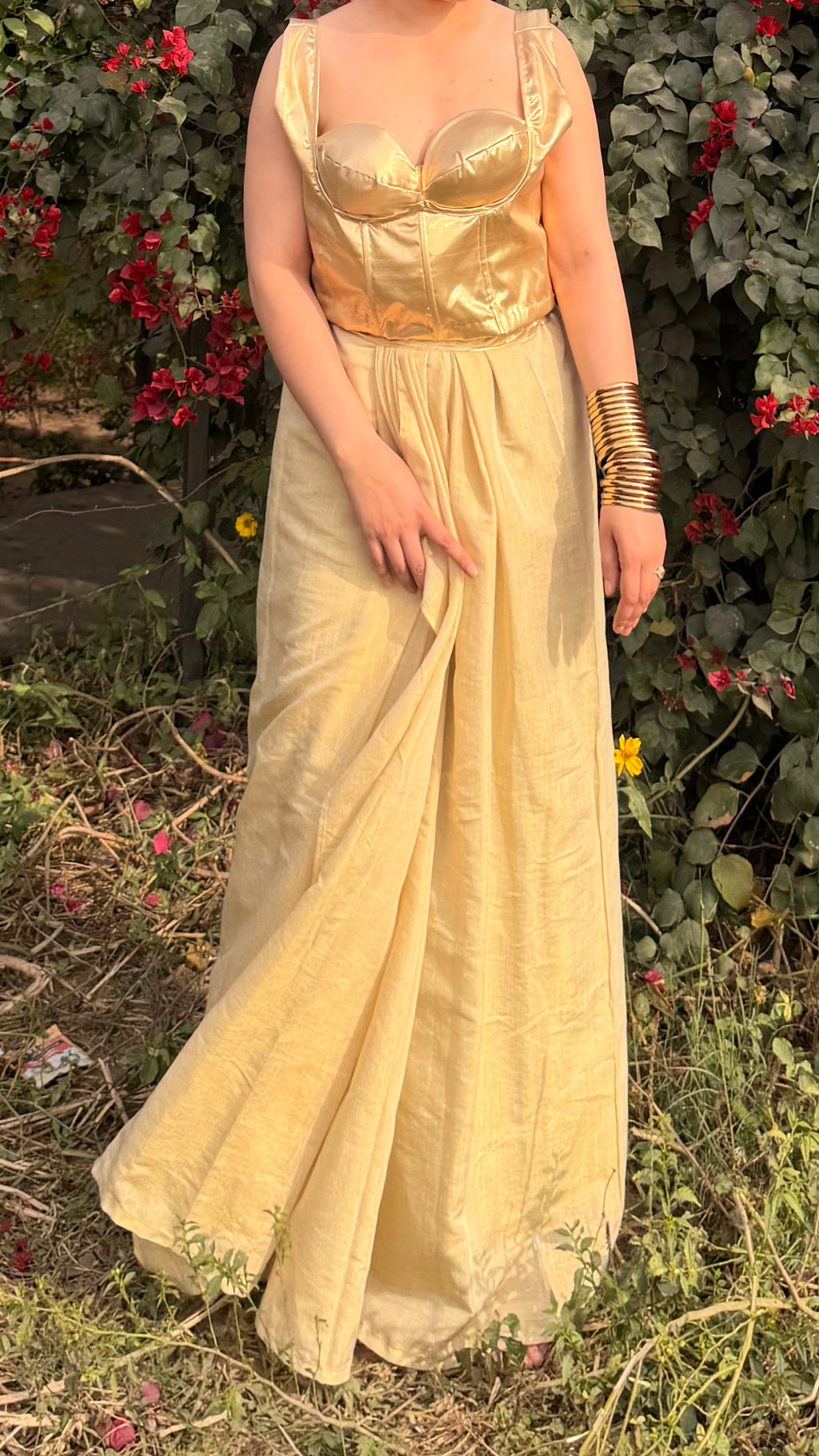 Suvarna Corset Skirt Set