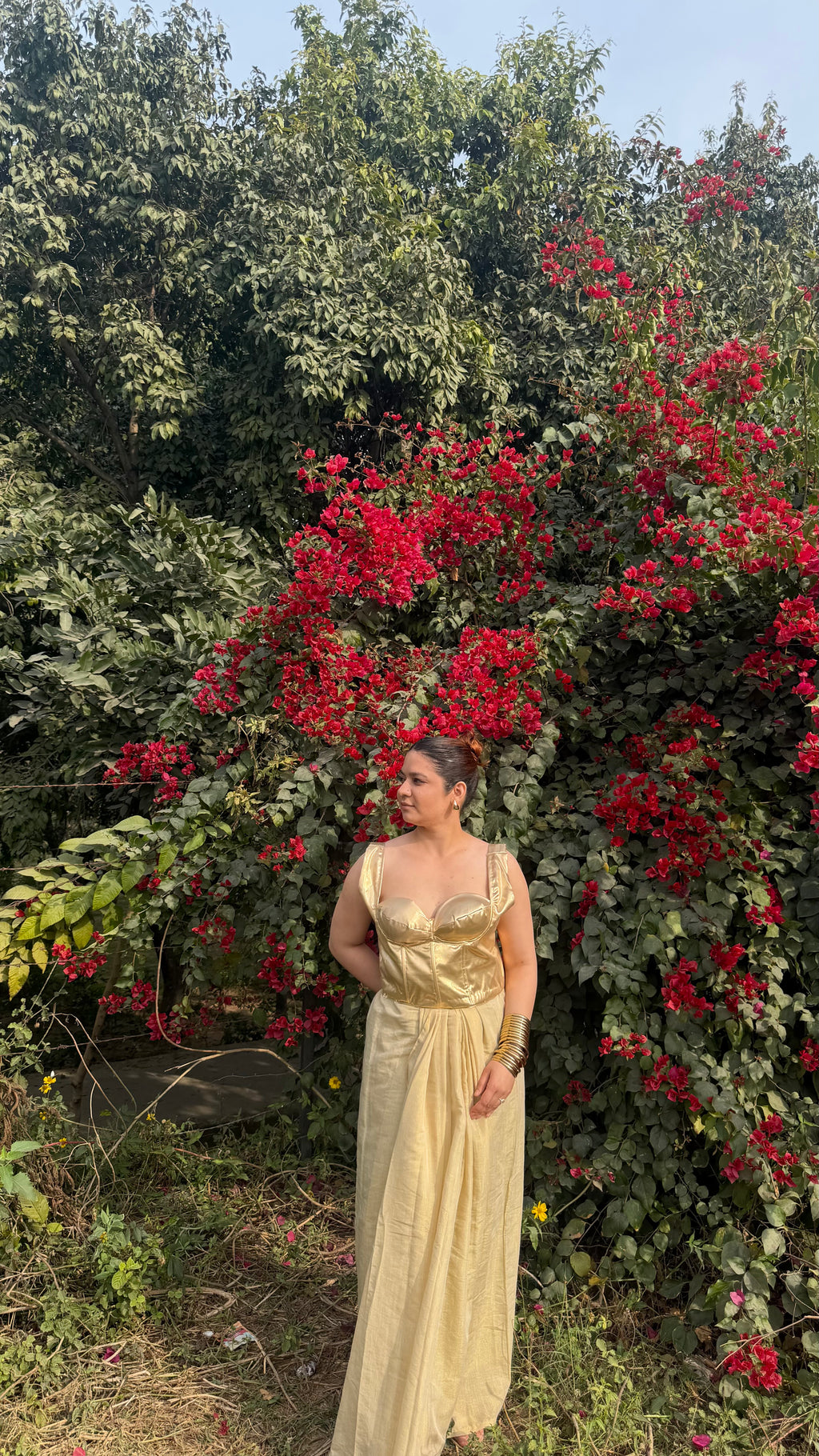 Suvarna Corset Skirt Set