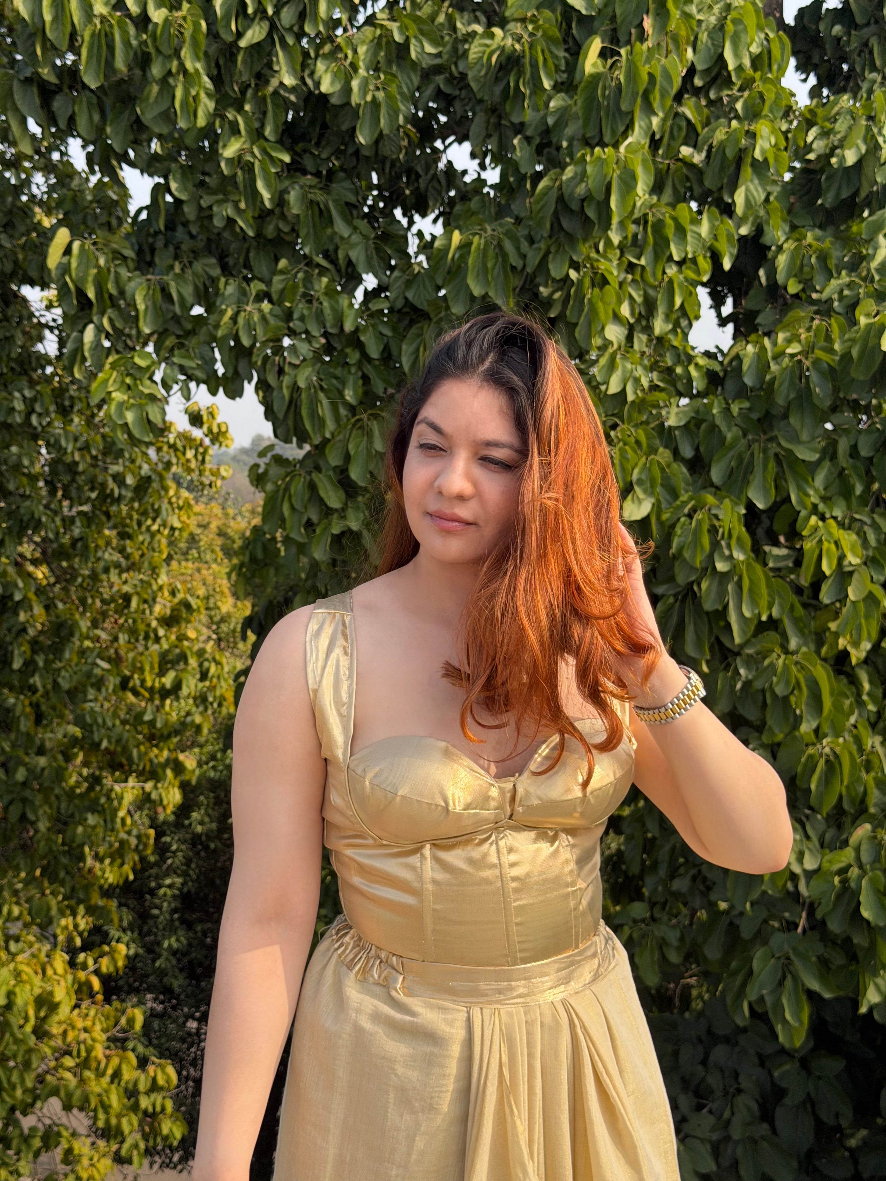 Suvarna Corset Skirt Set