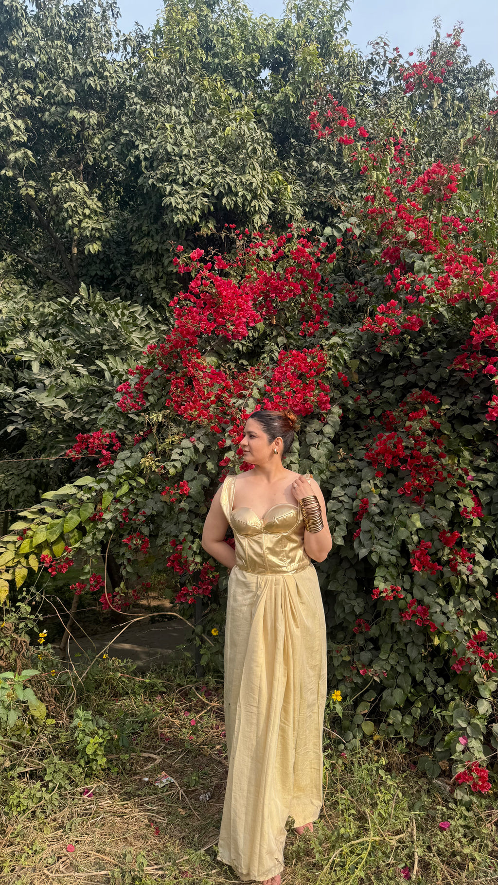 Suvarna Corset Skirt Set