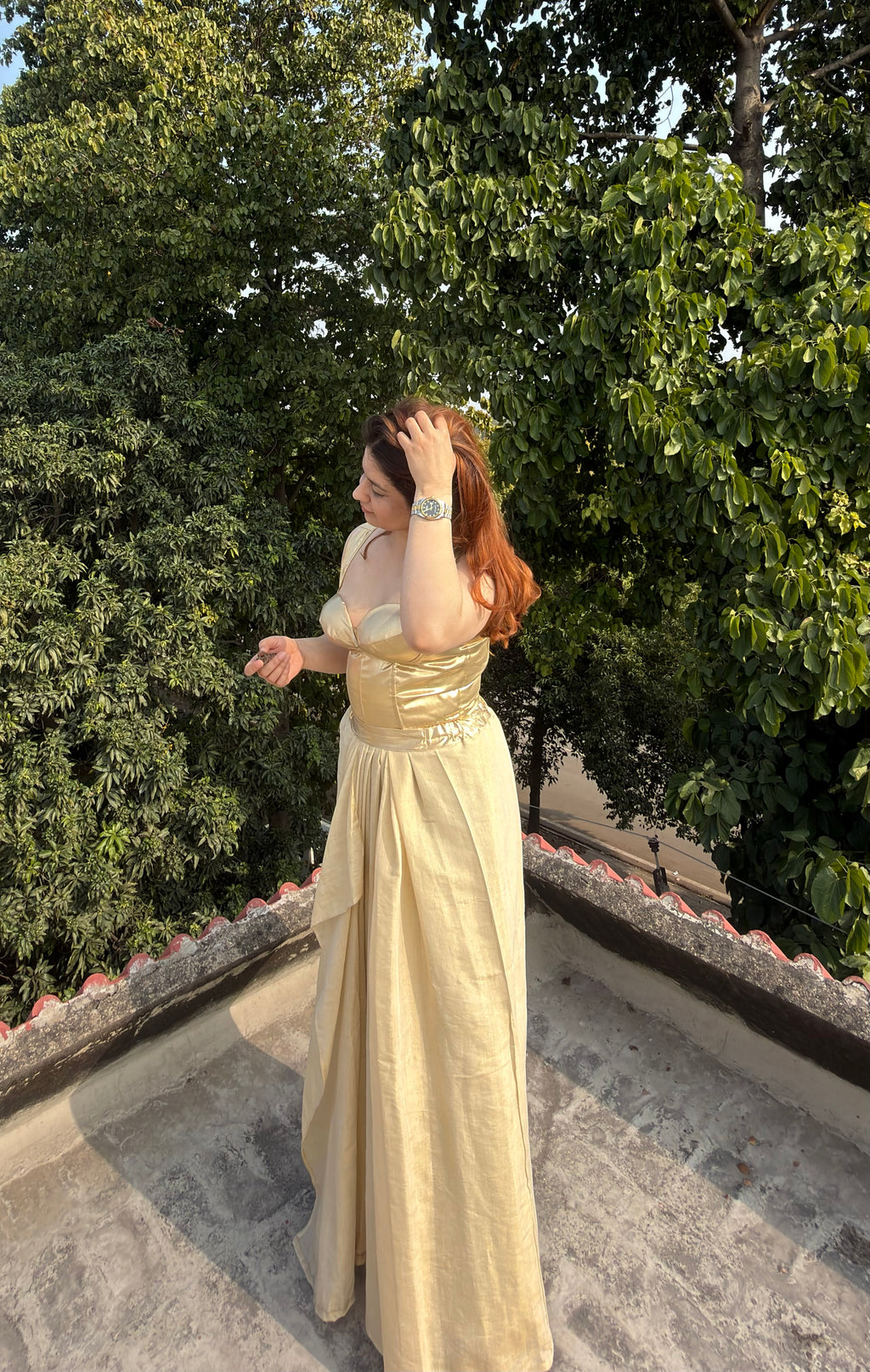 Suvarna Corset Skirt Set